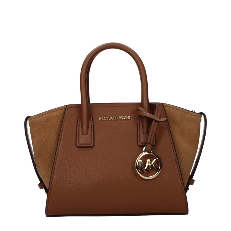 Michael Kors Brown Leather Handbag - Élégance et Polyvalence