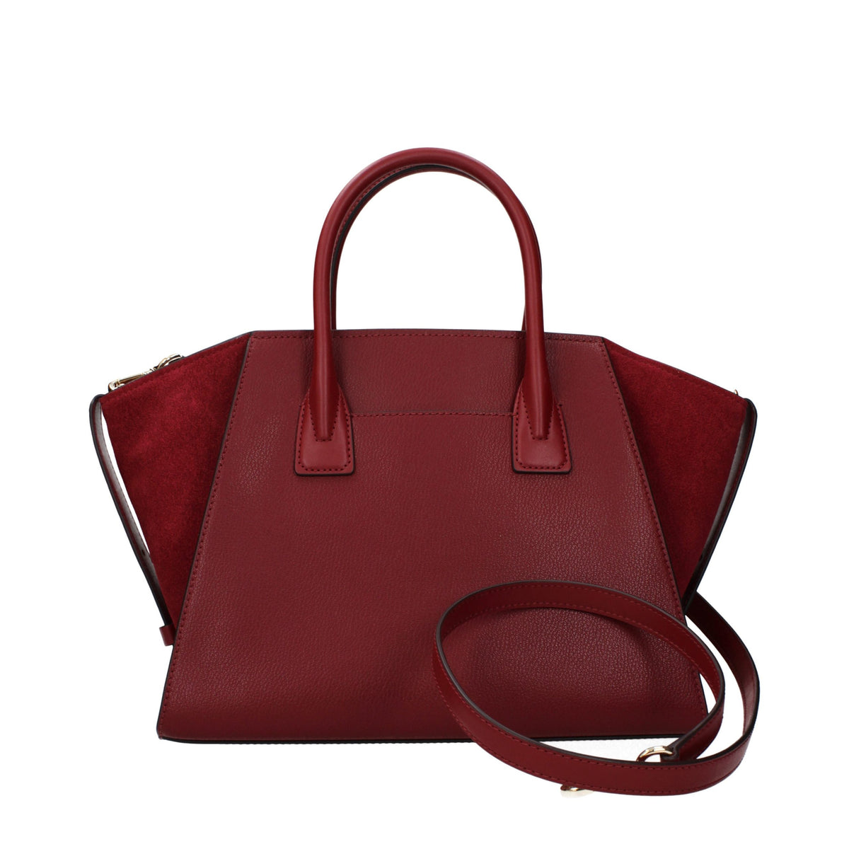 Michael Kors Red Leather Handbag - Stylish & Versatile