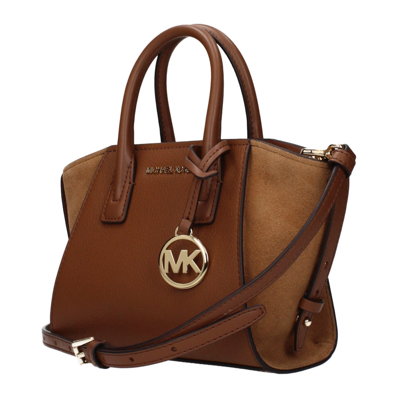 Michael Kors Brown Leather Handbag - Élégance et Polyvalence