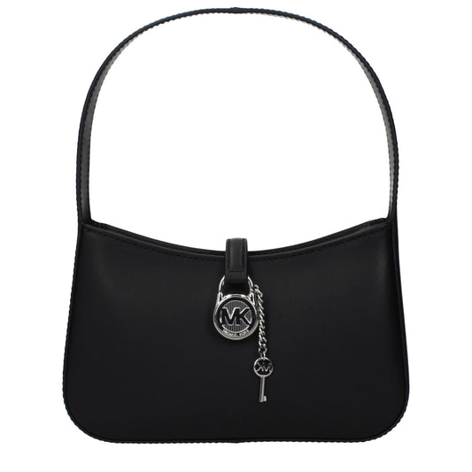 Michael Kors Black Leather Handbag - Elegant & Versatile