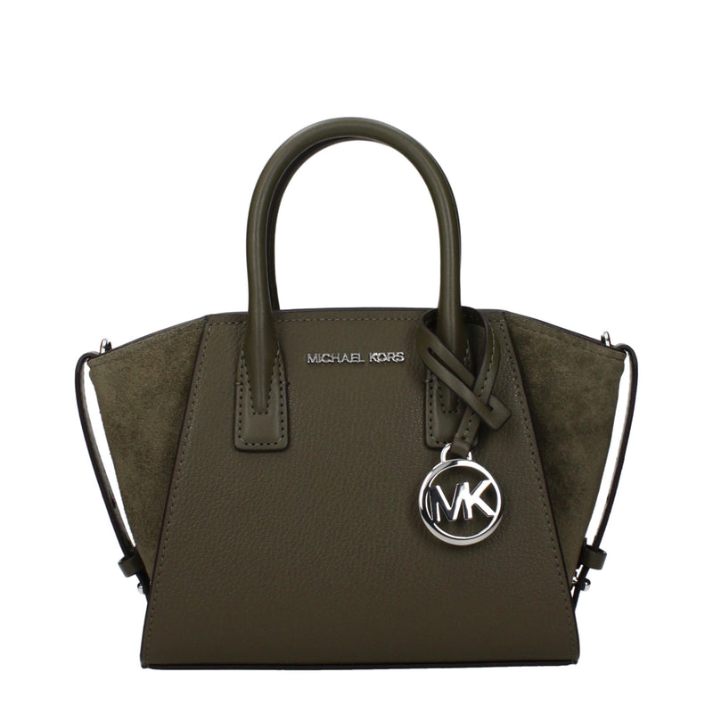 Michael Kors Green Leather Handbag - Chic & Functional
