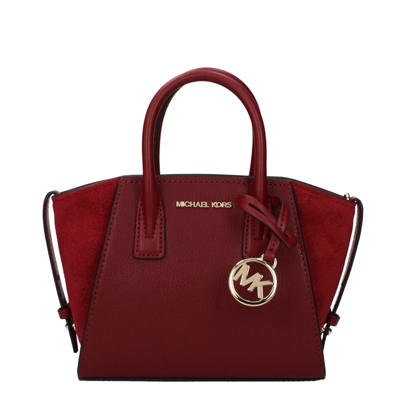 Michael Kors Red Leather Handbag - Chic and Functional Design
