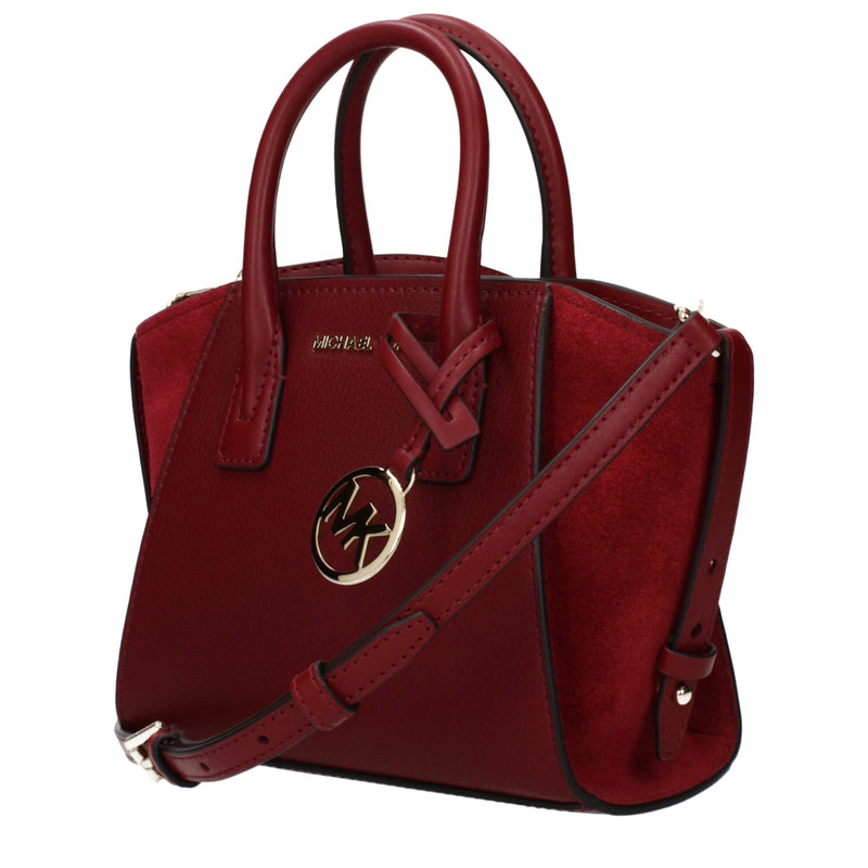 Michael Kors Red Leather Handbag - Chic and Functional Design