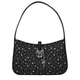 Michael Kors Black Fabric Handbag - Chic and Functional Accessory