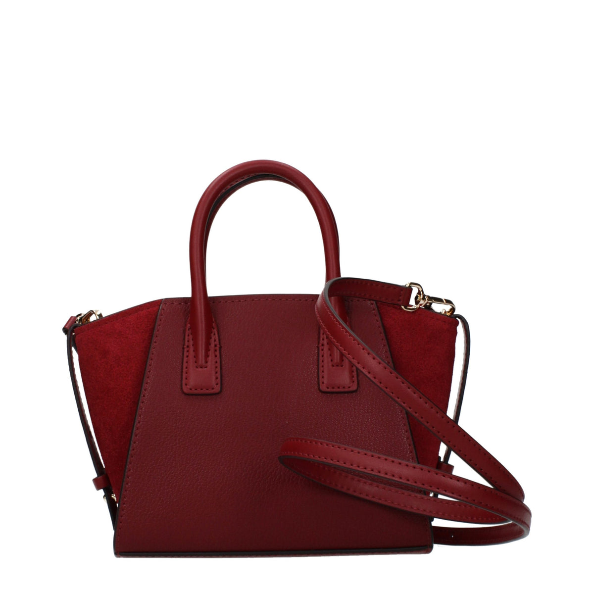 Michael Kors Red Leather Handbag - Chic and Functional Design