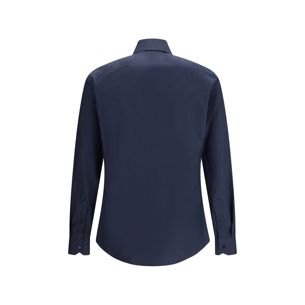 Chemise Fendi bleue en coton