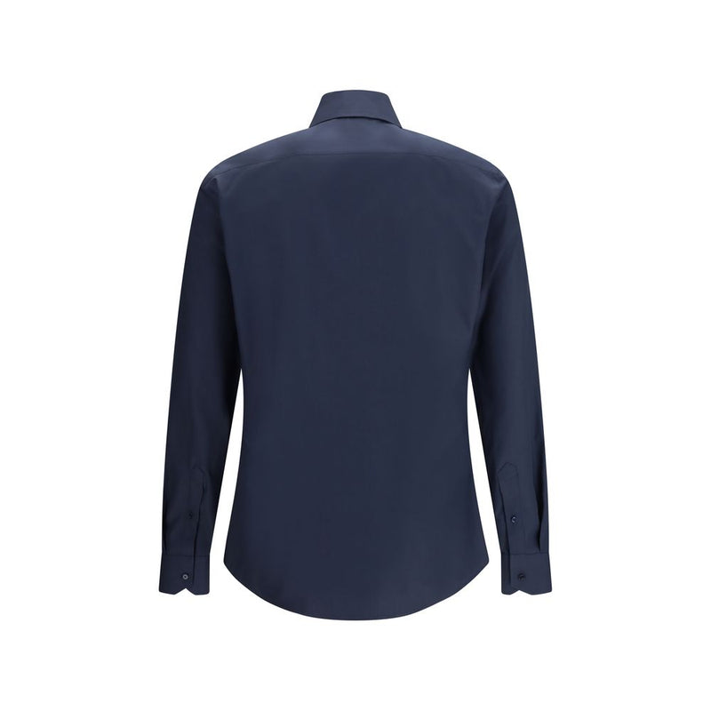 Chemise Fendi bleue en coton