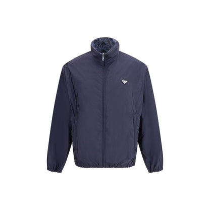 Veste Prada bleue en polyamide recyclé