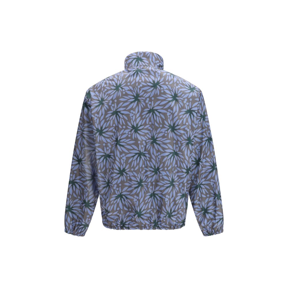 Veste Prada bleue en polyamide recyclé