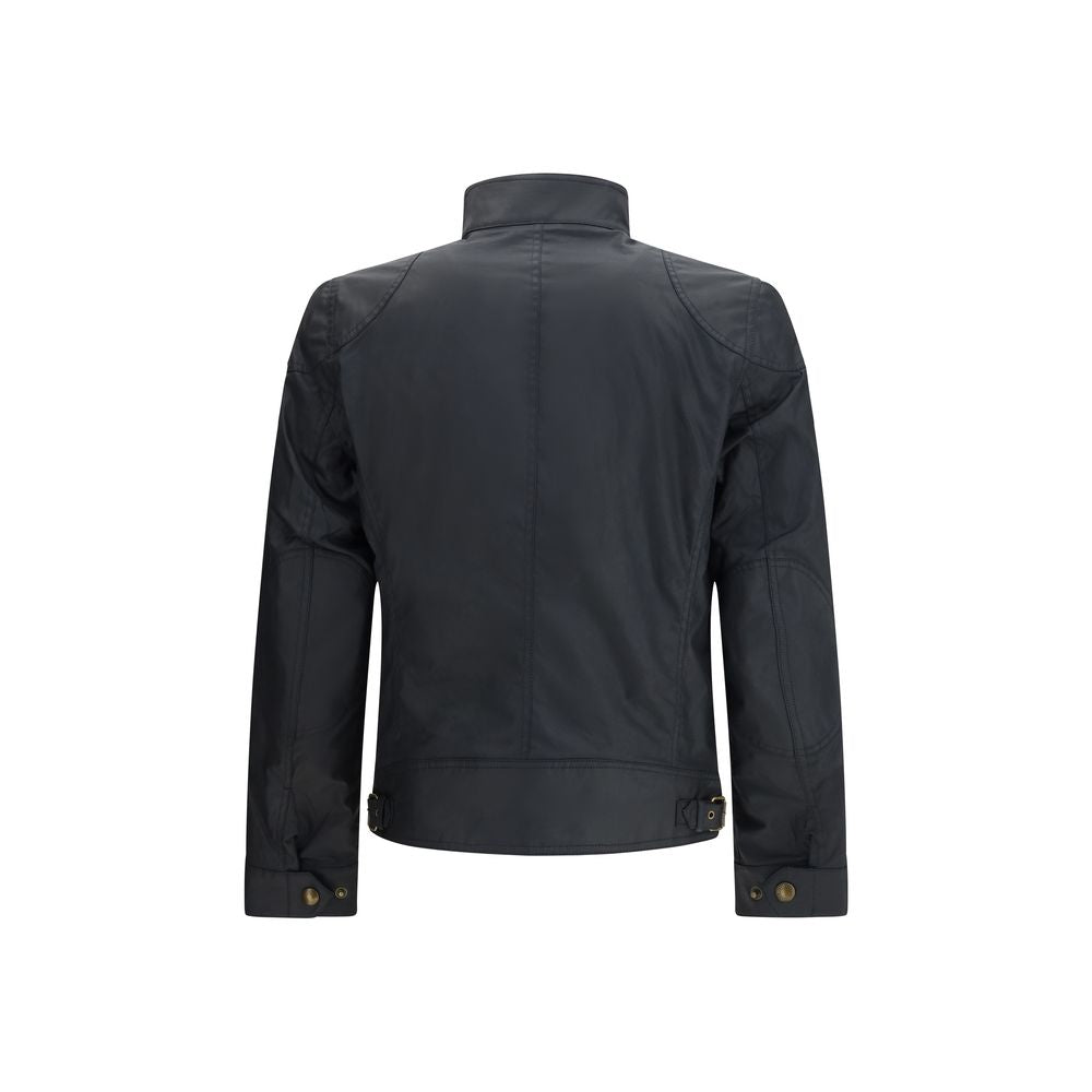 Belstaff blauwe katoenen jas