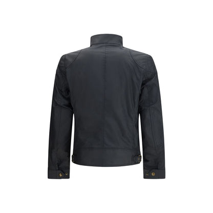 Belstaff blauwe katoenen jas