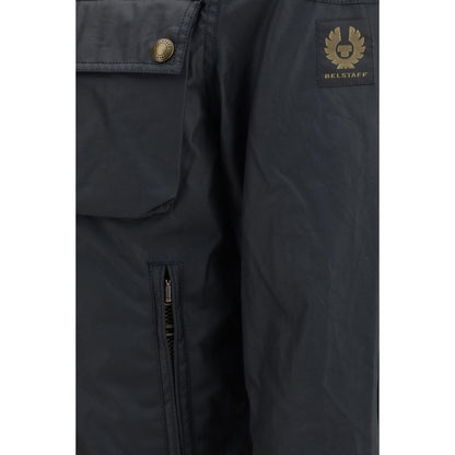Belstaff blauwe katoenen jas