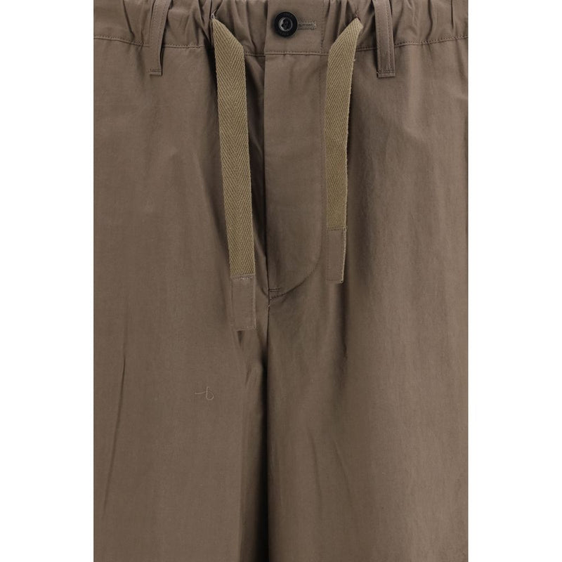 Sacai Bruine Katoenen Casual Broek