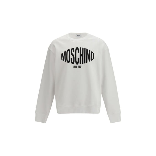 Moschino Wit Katoenen Sweatshirt