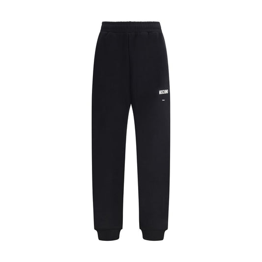 Moschino Zwarte Katoenen Casual Broek
