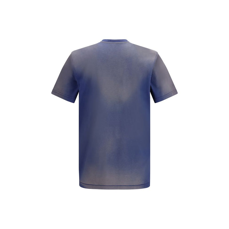 Moschino blauw katoenen T-shirt