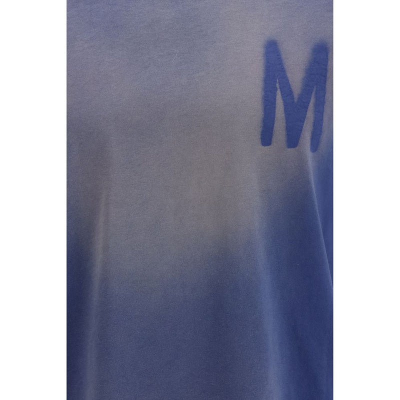 Moschino blauw katoenen T-shirt