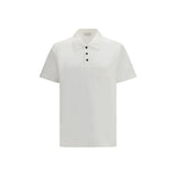 Polo Ferragamo en coton blanc