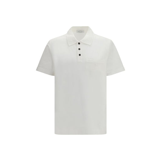 Ferragamo Wit Katoenen Poloshirt