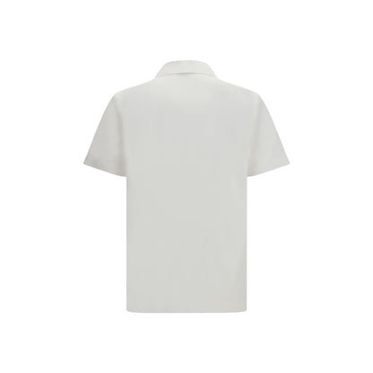 Polo Ferragamo en coton blanc