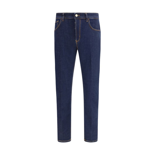 PT Torino Blue Cotton Jeans Denim - Classic Five-Pocket Style