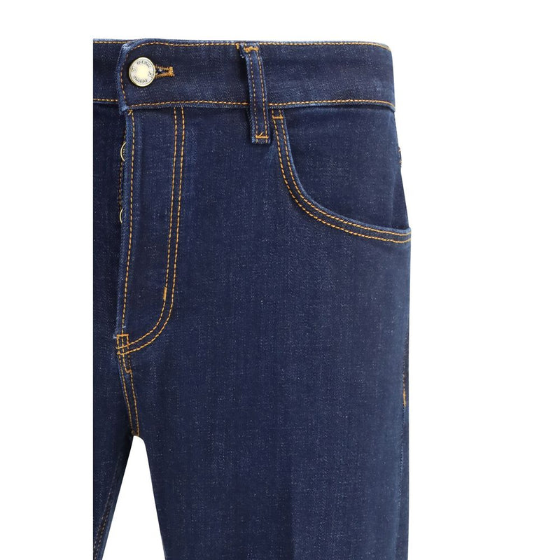 PT Torino Blue Cotton Jeans Denim - Classic Five-Pocket Style