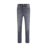 PT Torino Gray Cotton Jeans Denim - Classic Five-Pocket Style