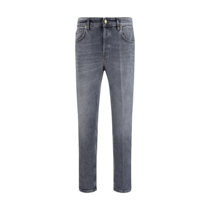 PT Torino Grijze Katoenen Jeans Denim