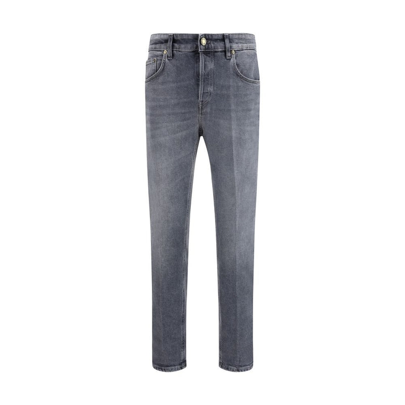 PT Torino Gray Cotton Jeans Denim - Classic Five-Pocket Style