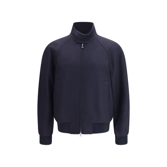 Fendi Blauwe Kasjmier Bomber