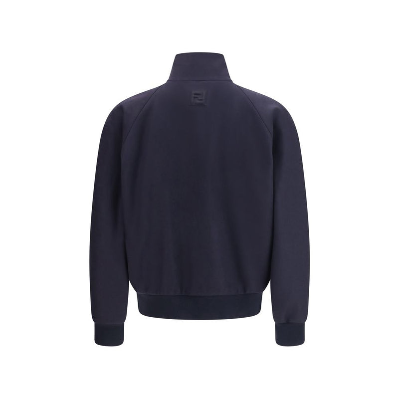 Fendi Blue Cashmere Bomber