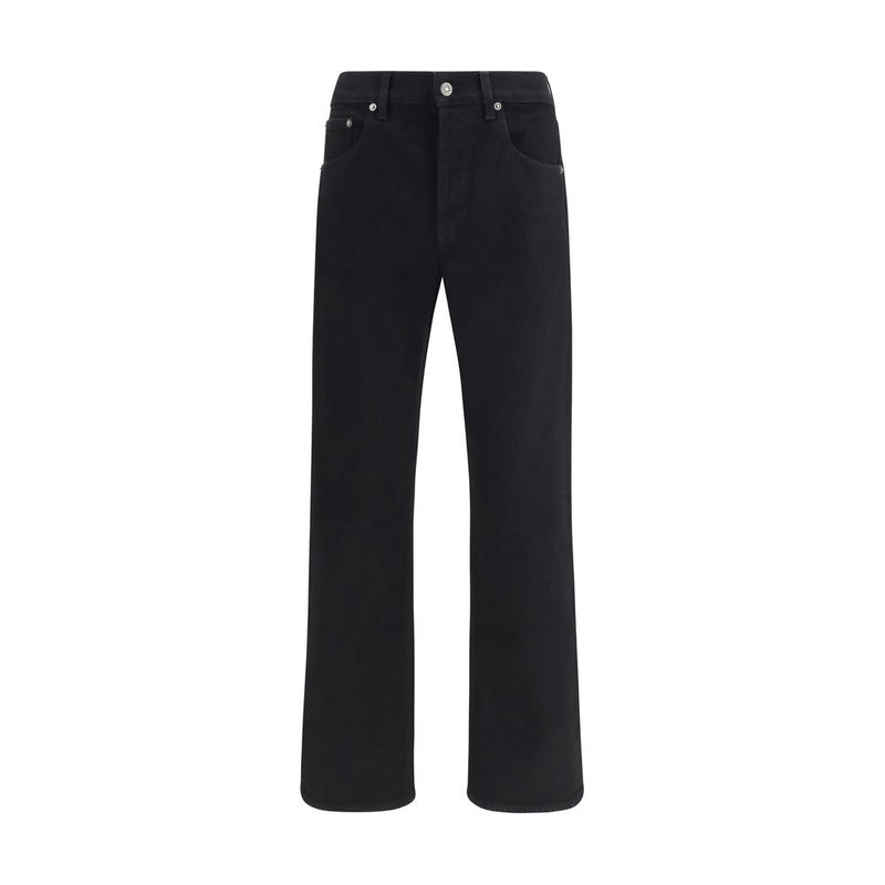 Golden Goose Black Cotton Slim Fit Jeans - Journey Collection