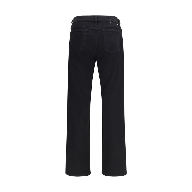 Golden Goose Black Cotton Slim Fit Jeans - Journey Collection