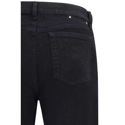 Golden Goose Zwarte Slim Fit Jeans van Katoen