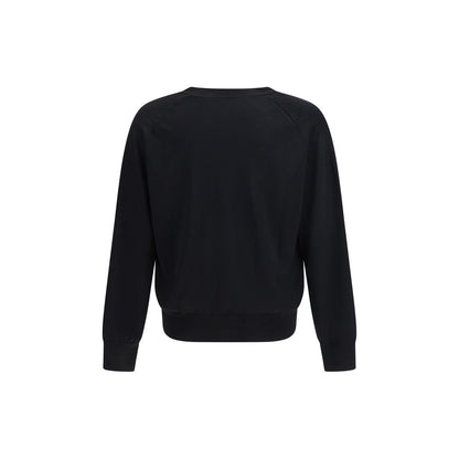 Ami Paris Zwart Merino Wollen Vest