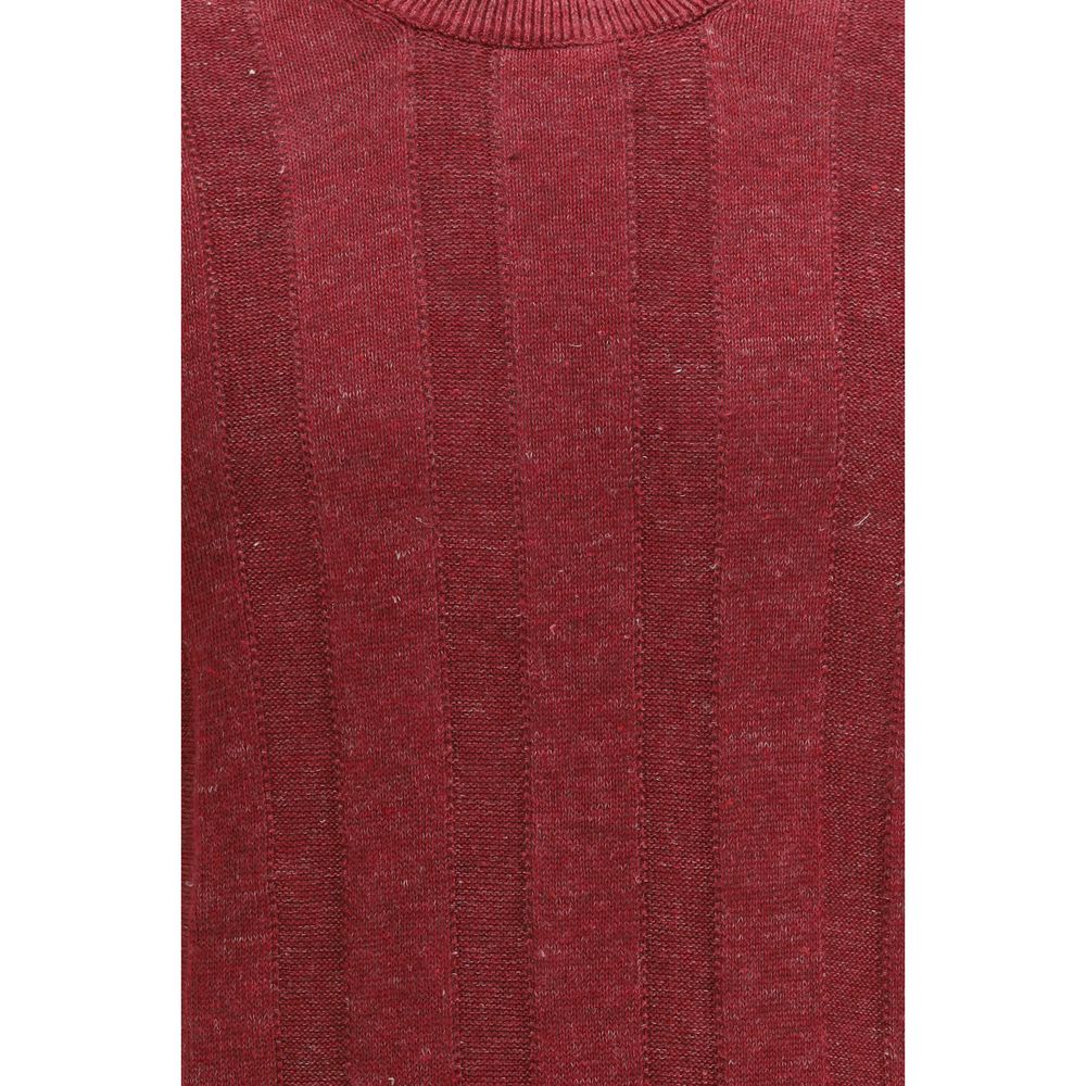 Brunello Cucinelli Veelkleurig Linnen Shirt met Korte Mouwen