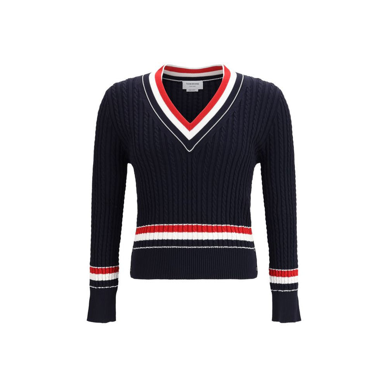 Thom Browne Blauwe Katoenen Sweatshirt