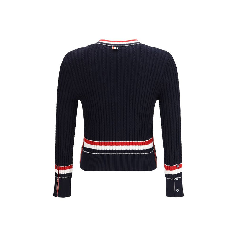 Thom Browne Blauwe Katoenen Sweatshirt