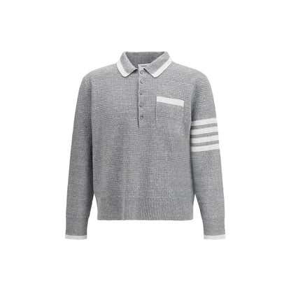Thom Browne Grijze Linnen Jurkblouse
