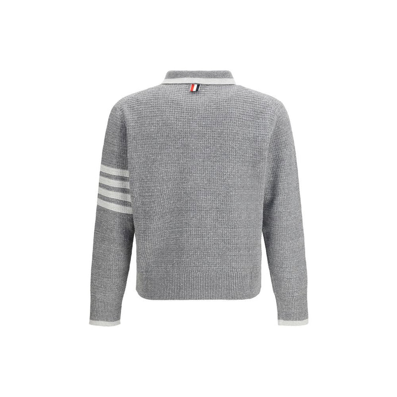 Thom Browne Grijze Linnen Jurkblouse