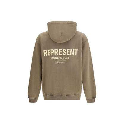 Bruine katoenen sweater voorstellen