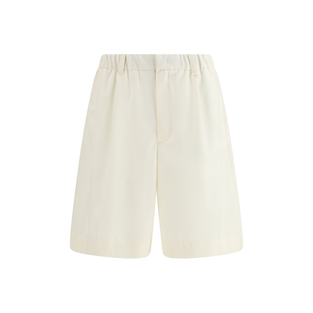 LAMINAR Beige Polyester Shorts for Men