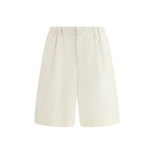 LAMINAR Beige Polyester Shorts for Men