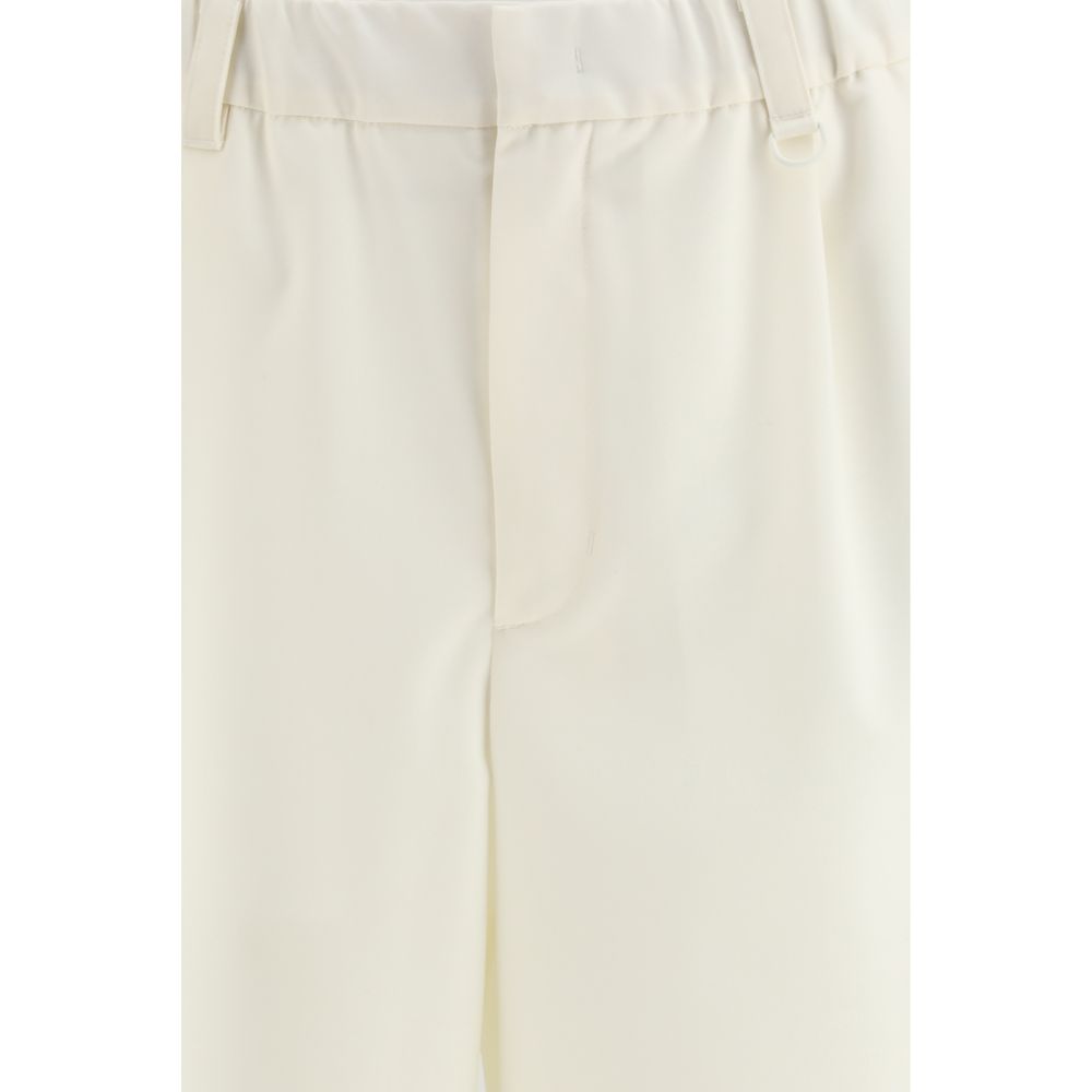 LAMINAR Beige Polyester Shorts for Men