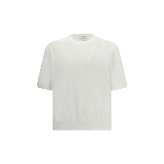 Laneus White Cotton T-Shirt - Contemporary Style for Men
