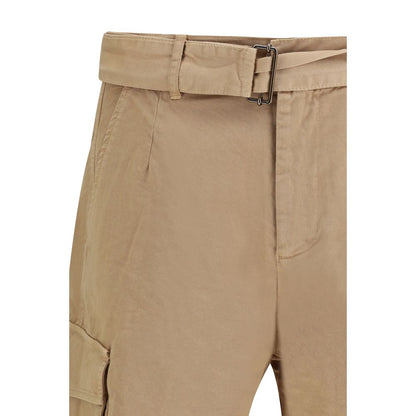 Laneus Beige Katoenen Bermudashorts