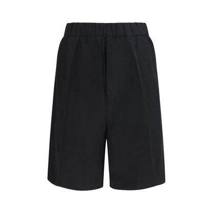 Bermuda Laneus en viscose noire