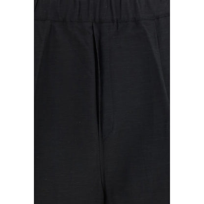 Bermuda Laneus en viscose noire