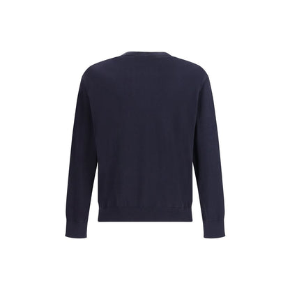 Laneus Blauw Katoenen Sweatshirt