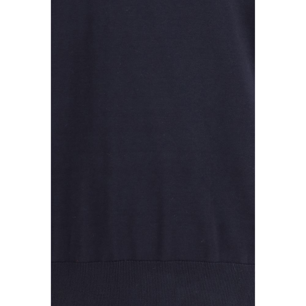 Laneus Blauw Katoenen Sweatshirt